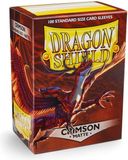 Arcane Tinmen ART11021 Matte Crimson 100 Protective Sleeves Card