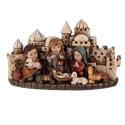 DRW Geheimnis Belen - Handbeschilderd beeld voor kinderen - 24 x 14 cm