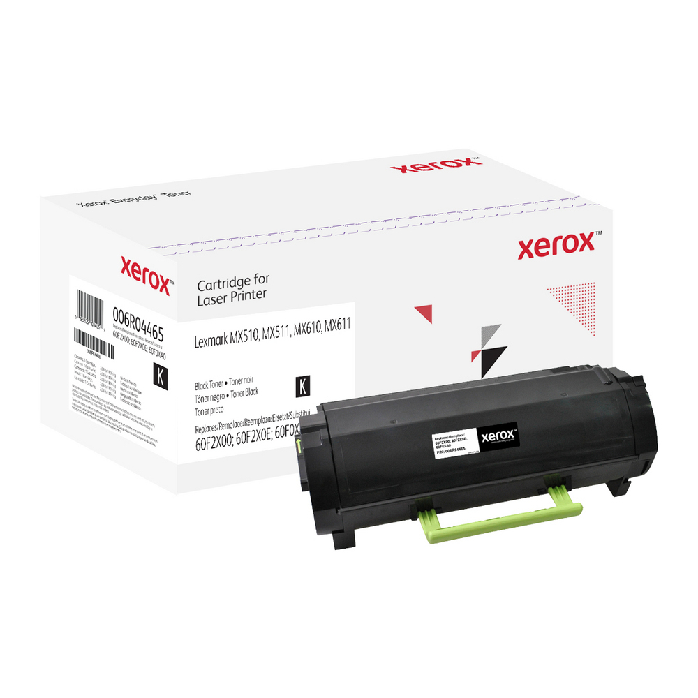 Xerox Everyday Zwart Toner compatibel met Lexmark 60F2X00; 60F2X0E; 60F0XA0, High capacity