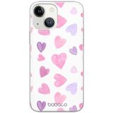 ERT GROUP mobiel telefoonhoesje voor Apple Iphone 13 MINI origineel en officieel erkend Babaco patroon Hearts 006 optimaal aangepast aan de vorm van de mobiele telefoon, gedeeltelijk bedrukt