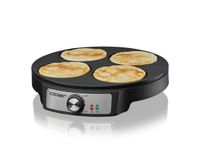 Cloer 6625 crepe maker 4 crêpe(s) 1200 W Zwart