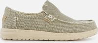 HEYDUDE Mikka Braided Instappers groen Canvas - Maat 45