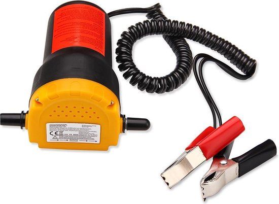 Monzana Elektrische Olie Afvoerpomp - 12V 80 Watt 5 liter min - Zwart