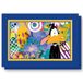 Egan Set van 2 katoenen placemats Daffy Duck 45 x 30