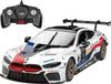 TURBO CHALLENGE BMW M8 GTE Blanc 1/18 Voiture télécommandée