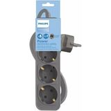 Philips Stekkerdoos 3-voudig met schakelaar CHP2134G/12