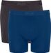 Sloggi Heren Onderbroek Base Short C2P - Donker Grijs Blauw - XXL