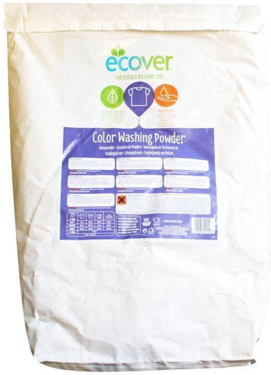 Ecover Waspoeder Color 7500gr
