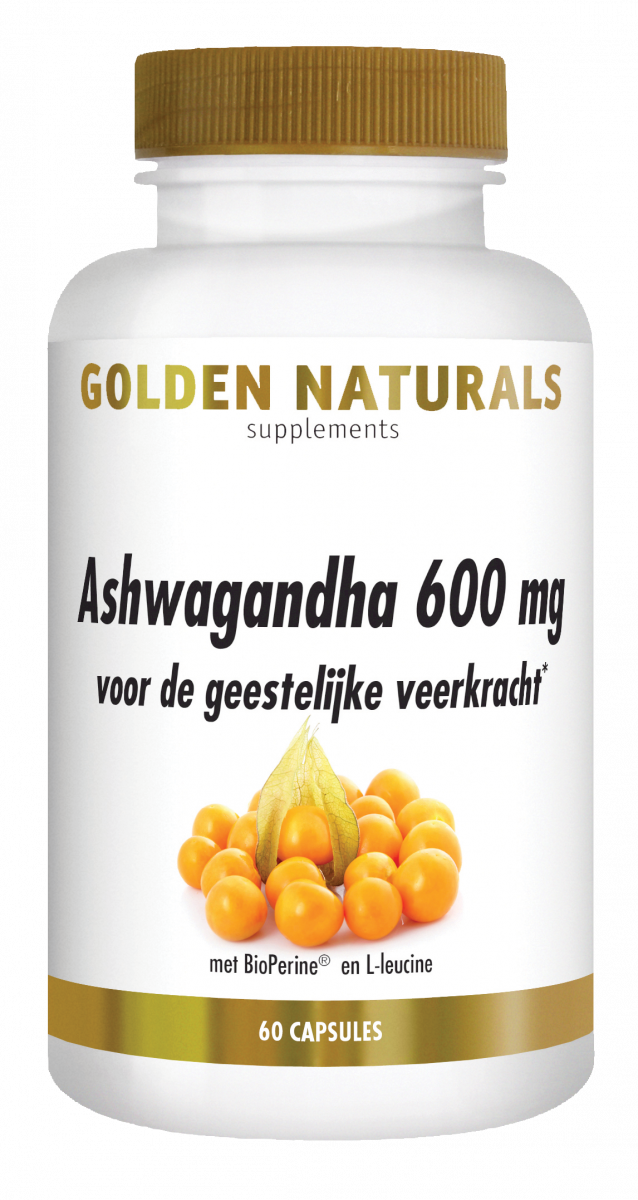 Golden Naturals Ashwagandha KSM-66 60 vegacapsules