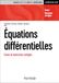 Équations différentielles: Cours et exercices corrigés