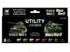 Vallejo 070201 Kleurenset, II & World War III modelbouwaccessoires, verschillend, 17 ml (verpakking van 8 stuks)