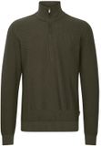 BLEND Trui Blend Quarter Zip Bosnacht M