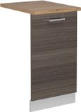 Vicco R-Line Vaatwasserfrontpaneel – 45 cm, WB Eik Edel grijs