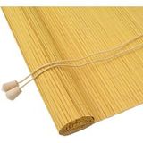 Maison Exclusive - Store, jaune, 120 x 220 cm, bambou