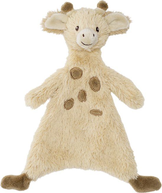 Happy Horse Giraf Gus Knuffeldoek 26 cm - Beige