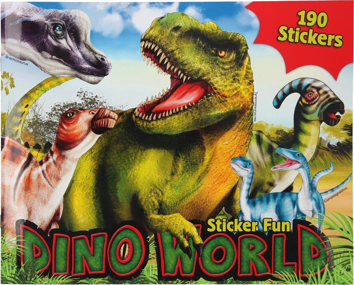 Depesche Dino World Sticker Fun