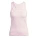 adidas Essentials Linear Slim Cotton Tank dames T-Shirt