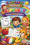 ColorPop Kid's Preschool Alphabet Tracing and Coloring Booklet