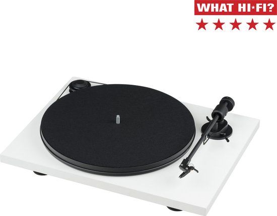 Pro-Ject Primary E Phono - Retro Platenspeler - Wit