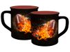 Mok American Football Fireball geëmailleerde look 400 ml