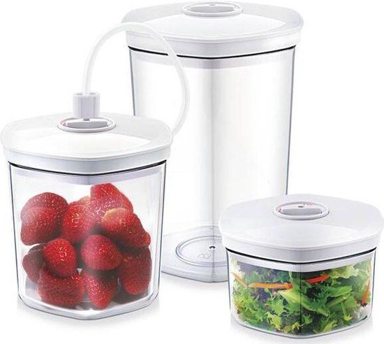 Caso Design CASO 1260 Vacumeer bakkenset 3-delig
