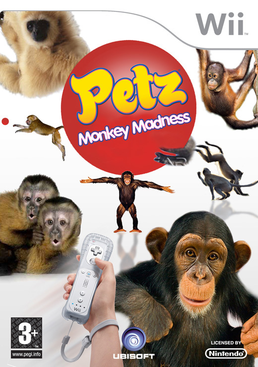 Ubisoft PETZ Monkey Madness Nintendo Wii
