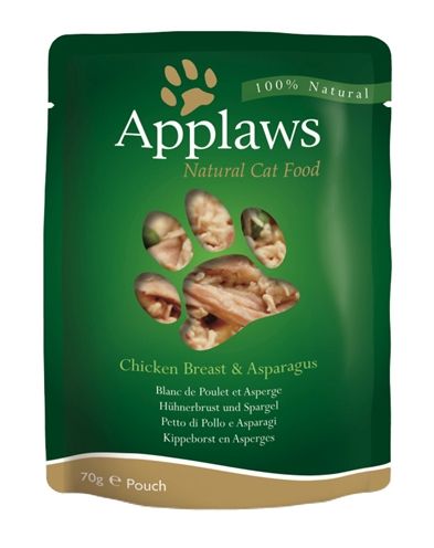 Applaws cat pouch chicken / aspergus