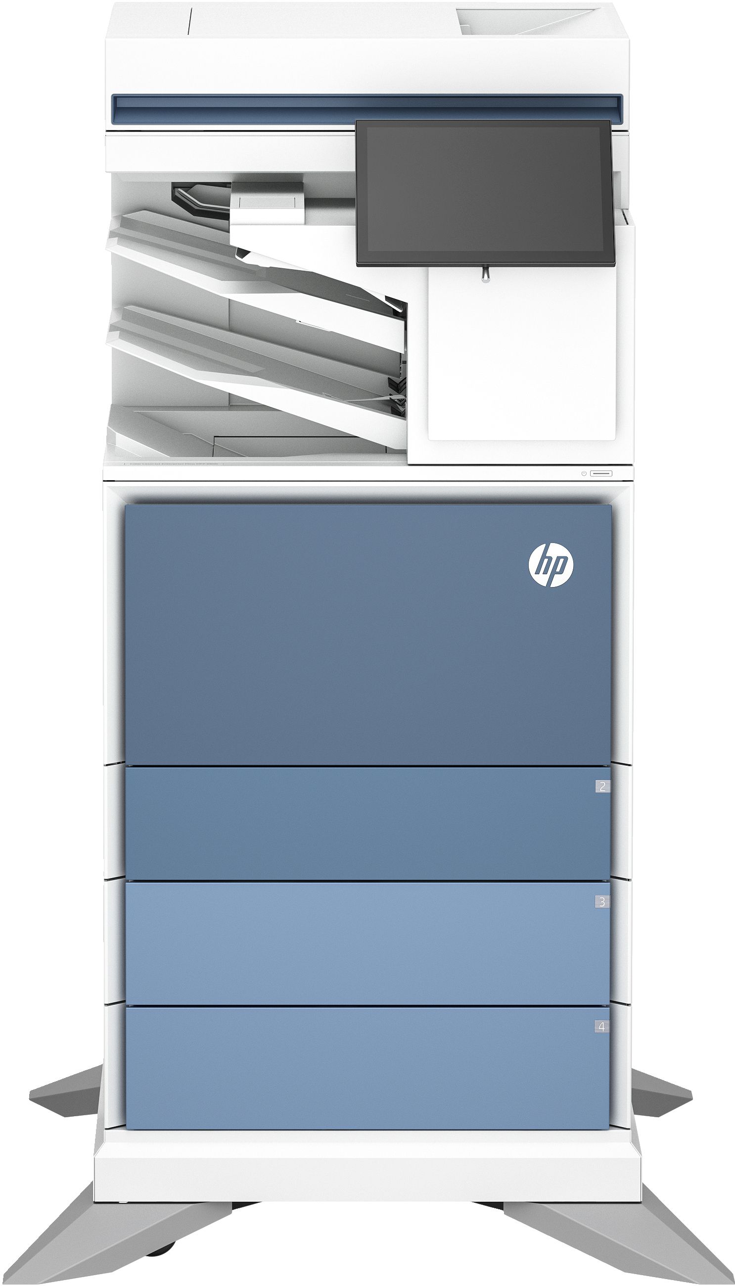 HP Color LaserJet Enterprise Flow MFP 6800zfsw - Multifunctionele Kleurenlaserprinter - A4 - Wifi