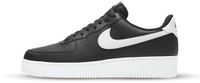 Nike Air Force 1 '07 Sneakers Unisex Zwart Wit Leer Rubber 40.5 EU