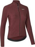 Gripgrab Womens Pacr Thermal Long Sleeve Jersey Dark Red - S