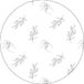 Bonateks Ronde digitaal bedrukte muismat, antislip onderkant, voor kantoor en thuis, diameter: 22 cm