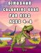 DINOSAUR COLOURING BOOK FOR KIDS AGES 4-8