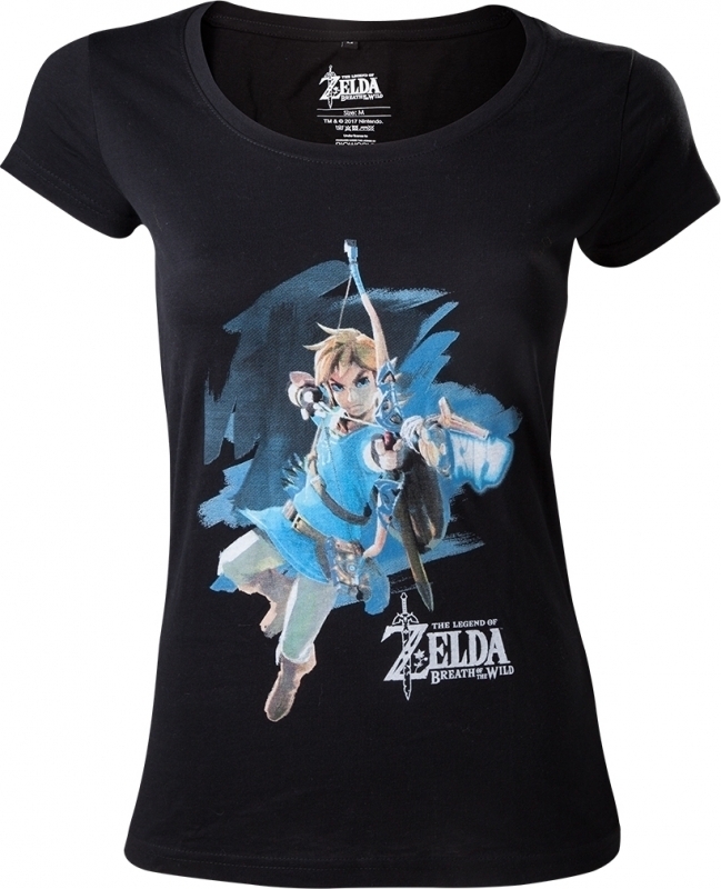 Difuzed - Bioworld Europe Zelda Breath of the Wild Link with Bow Women s Tshirt