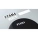 TAMA Logo sticker 35mm x 150mm - zwart (TLS70BK)