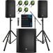 Electro-Voice EKX-12P Complete PA System Bundle