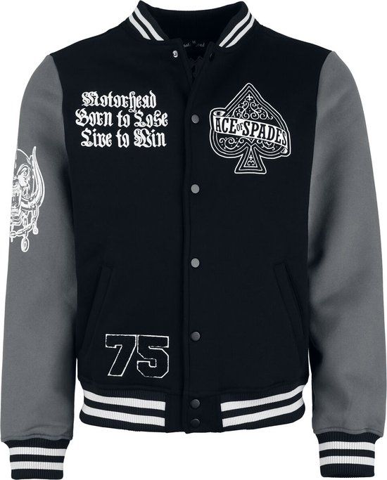 Motörhead Warpig Varsity Jacket Heren Collegejas - meerkleurig - 3XL