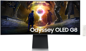 Samsung 34 Inch Odyssey OLED G8 G85SD Ultra WQHD 175Hz Gaming Monitor