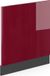 Vicco R-Line Frontpaneel – 60 cm, AP Antraciet Rood