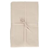 Nappe, coton bio GOTS, galet, 140 x 180 cm