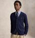 Polo Ralph Lauren Gilet tricoté bleu marine
