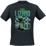 Hoppers Tom Lizard - Lightning Heren T-shirt - Zwart - M
