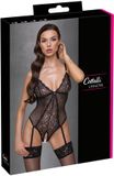 Cottelli LINGERIE Kruisloos Body - Zwart - M