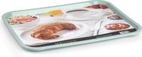 Plasticforte dienblad/serveerblad - Kunststof - 41 x 31 cm - mintgroen