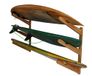 COR Surf Support mural en bois pour planche de surf, planche de surf et planche à neige en bois durable