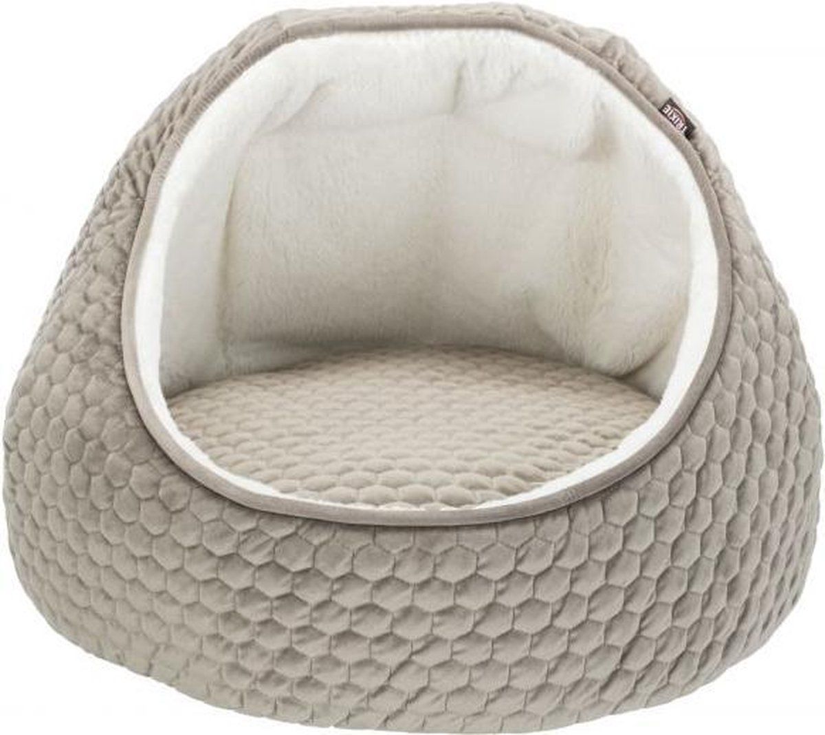TRIXIE Kattenmand Iglo Livia Grijs / Creme 55X55X45 CM