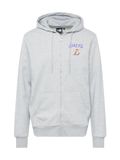 NEW ERA Sweatvest 'LOSLAK' grijs / braam / lichtoranje / wit