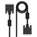 DVI-kabel, dual-link DVI-kabel, stekker naar stekker, 5,0 m, ideaal voor video-overdracht en HD-ondersteuning.