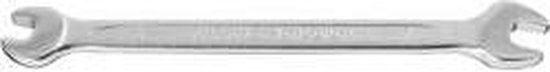 TOOLCRAFT 820842 Clé plate à double extrémité Largeur de clé (métrique) 10 - 11 mm
