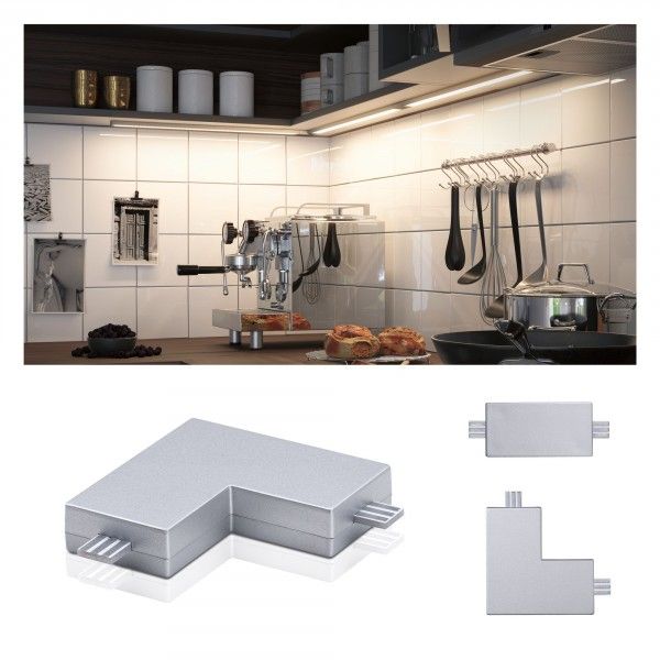 Paulmann Clever Connect Connector Barre 50x50mm Chroom mat