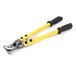 QWORK® kabelknipper van gehard staalkabel, 350 mm, hittebehandeling op hoge temperatuur van roestvrij staal